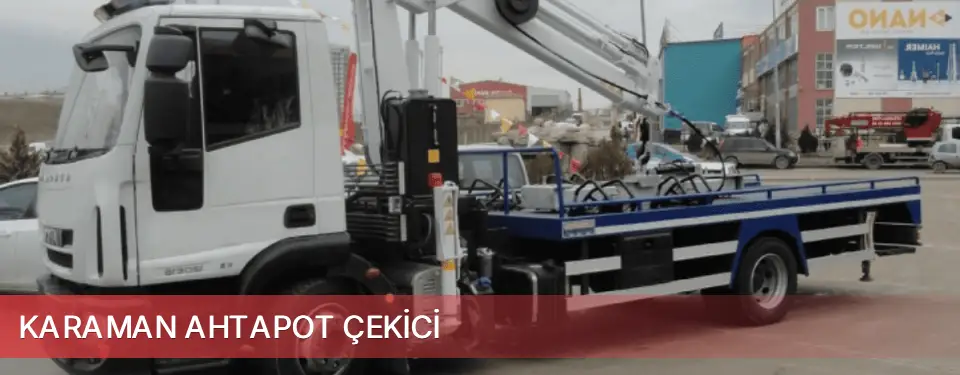 Karaman İli Ahtapot Çekici